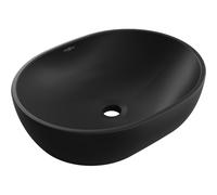 Mexen Viki lavabo sobre encimera 48 x 35 cm, negro mate - 21054885 21895 5907709156456