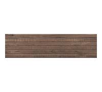 Mexen Western Wood Choco gres esmaltado rect. G1, azulejo similar a madera de pared 120 x 30 cm, mate - TL702-120-030-56 97282 5907931904306