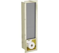 Mexen X-Wall-B revistero para papel higiénico, dorado cepillado - 1955 14950 5907709146860