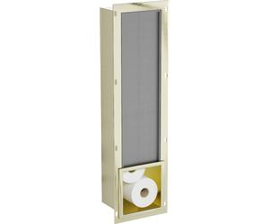 Mexen X-Wall-B revistero para papel higiénico, dorado cepillado - 1955 14950 5907709146860