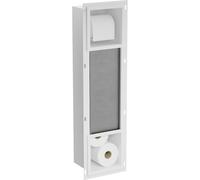 Mexen X-Wall-BP soporte de papel higiénico con cargador, blanco - 1924 14944 5907709146600