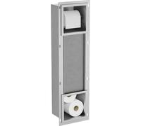 Mexen X-Wall-BP soporte para papel higiénico con dispensador, inox - 1914 14943 5907709146358