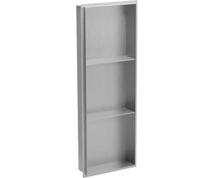 Mexen X-Wall-NR estante empotrado sin brida con repisa 90 x 30 cm, inox - 1911903010S 14935 5907709146334
