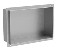 Mexen X-Wall-NR estante empotrado sin reborde 30 x 20 cm, inox - 1911302010 14894 5907709146235