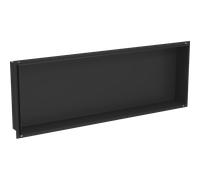 Mexen Estante Empotrado sin Collar 90x30 cm de Acero Inoxidable X-Wall-NR - Negro - 1971903010
