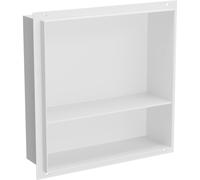Mexen X-Wall-NR estante empotrado sin reborde, con estante de 30 x 30 cm, blanco - 1921303010S 14903 5907709146501
