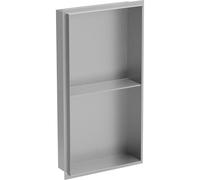 Mexen X-Wall-NR estante empotrado sin reborde con repisa 60 x 30 cm, inox - 1911603010S 14922 5907709146303