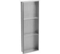 Mexen X-Wall-NR repisa empotrada sin reborde con estante 90 x 30 cm, inox - 1911903010S 14935 5907709146334