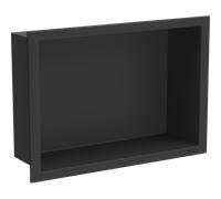 Mexen X-Wall-R estante empotrado con borde 30 x 20 cm, negro - 1970302010 14703 5907709146877
