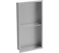 Mexen X-Wall-R estante empotrado con marco y estante 60 x 30 cm, inox - 1910603010S 14873 5907709146198