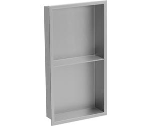 Mexen X-Wall-R estante empotrado con marco y estante 60 x 30 cm, inox - 1910603010S 14873 5907709146198