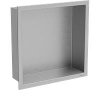 Mexen X-Wall-R estante empotrado con reborde 30 x 30 cm, inox - 1910303010 14842 5907709146136