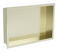 Mexen X-Wall-R estante empotrado con reborde 45 x 30 cm, dorado cepillado - 1950453010 14863 5907709146662
