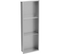 Mexen X-Wall-R estante empotrado con reborde y estante 90 x 30 cm, inox - 1910903010S 14885 5907709146228