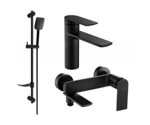 Mexen Zero DF62 conjunto de baño, negro - 71103DF62-70 5790 5907709199033