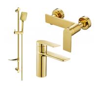 Mexen Zero DF62 conjunto de ducha, dorado - 71104DF62-50 5865 5907709199187