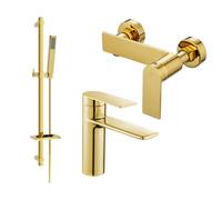 Mexen Zero DQ02 conjunto de ducha, dorado - 71104DQ02-50 5867 5907709199248