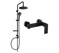 Mexen Zero Erik conjunto de ducha empotrado con rociador y grifo de ducha, negro - 71140205-70 6045 5907709181298