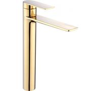 Mexen Zero grifo de lavabo alto, dorado - 71110-50 1933 5907709191754