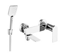Mexen Zero R62 grifo de bañera con set de ducha, cromo - 7113R62-00 5857 5907709199958