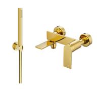 Mexen Zero R70 grifo de bañera con set de ducha, dorado - 7113R70-50 5888 5907709199996