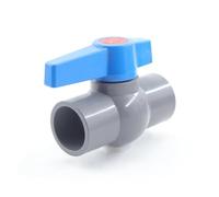 MEXEWORD 1 Conector de válvula de tubería de PVC de 20/25/32 mm a 63 mm, Accesorios de tubería de Agua for Acuario, válvula de Bola, Conector de tubería de Agua for riego de jardín(I.D 32mm)