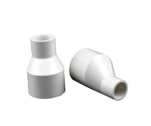 MEXEWORD 1 Reductor excéntrico de PVC for tubería de Agua, Adaptador for Acuario, pecera, riego de jardín, Conectores de tubería de Agua.(50mm-20mm)