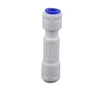 MEXEWORD 1PC 150CC -1500CC Agua por ósmosis inversa Regulador de Flujo de Aguas residuales Restrictor de Manguera de 1/4" de diámetro Exterior Accesorio de conexión rápida de tubería(1500cc)