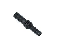 MEXEWORD 4 Piezas de Manguera de jardín Negra de 25 mm a 20 mm a 16 mm, Conector Reductor de Manguera de riego de 1/2 a 3/4, Conector de Tubo de Cuerpo Recto(20mm to 16mm)