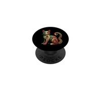 Mexican Alebrije Cat PopSockets PopGrip Adhesivo