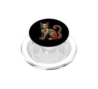 Mexican Alebrije Cat PopSockets PopGrip para MagSafe