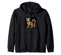 Mexican Alebrije Cat Sudadera con Capucha