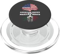 Mexican American American Grown With Mexican Roots PopSockets PopGrip para MagSafe