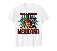 Mexican Aztec Sangre Mexicana Mayan Patriotic Mexican Jaguar Camiseta