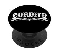 Mexican Boy Gordito Funny Latino Slang Words Spanish Chicano PopSockets PopGrip Adhesivo