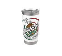 Mexican Chingon Saying Souvenir Slang Sarcastic Chingona Vaso térmico de acero inoxidable de doble pared