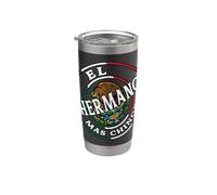 Mexican Chingon Saying Souvenir Slang Sarcastic Chingona Vaso térmico de acero inoxidable de doble pared