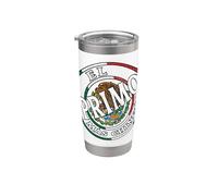 Mexican Chingon Saying Souvenir Slang Sarcastic México Vaso térmico de acero inoxidable de doble pared