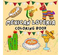 Mexican Coloring Book For Adults Relaxation Bold and Easy Mexican Loteria Bingo Coloring Book For Adults
