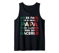 Mexican Dad Dia del Padre Regalos para Papa Father's Day Camiseta sin Mangas