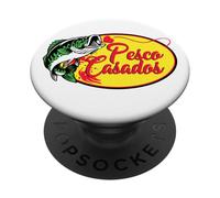 Mexican Funny Spanish, Yo Pesco Casados Matching Costumes PopSockets PopGrip Adhesivo