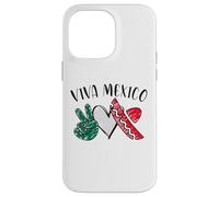 Mexican Independence Day | Peace, Love, Mexico Flag Women's Carcasa para iPhone 14 Pro MAX