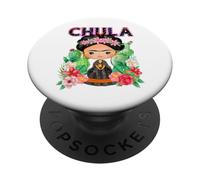 Mexican Lele Doll Honor Native Mexican Women Handmade Doll PopSockets PopGrip Adhesivo