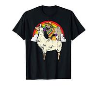 Mexican Pug Dog Riding Llama Alpaca Taco Cinco De Mayo Kids Camiseta