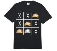 Mexican Tacos Tic-TAC-Toe XO-XO Funny Food Taco Lover Comfort Colors Adult Heavyweight T-Shirt