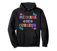 Mexicana de corazón! Hispanic Heritage Month Sudadera con Capucha