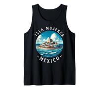 Mexicana Isla Mujeres Camiseta sin Mangas