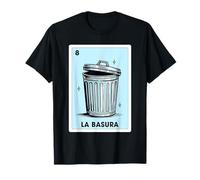 Mexicana Latina La Basura Tarjeta de Bingo Mexicana Camiseta