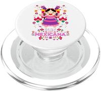 Mexicana Muñequitas Mexican Womens Doll Lele María Mazahua PopSockets PopGrip para MagSafe