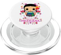 Mexicana Muñequitas Mexican Womens Doll Lele María Mazahua PopSockets PopGrip para MagSafe